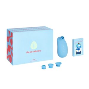 Chi - Suction vibrator (cashmire rose/midnight blue)